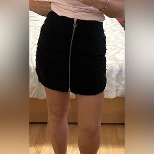 Relish jeans Skirt New black studded, mini